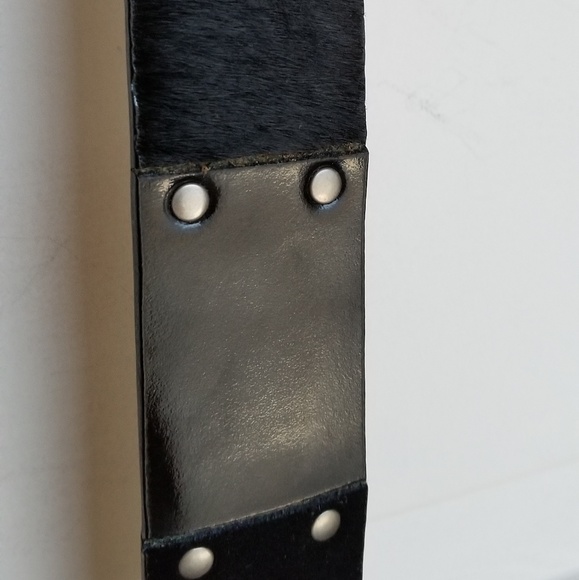 Nine West leather belt L black - Picture 6 of 8